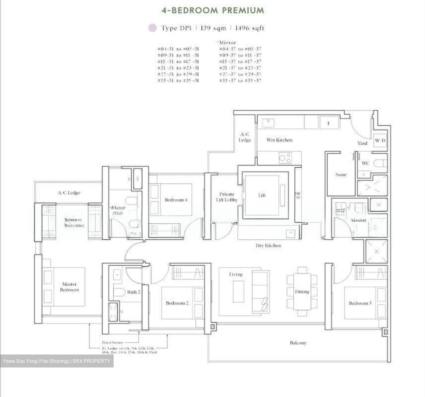 Avenue South Residence (D3), Apartment #625165551